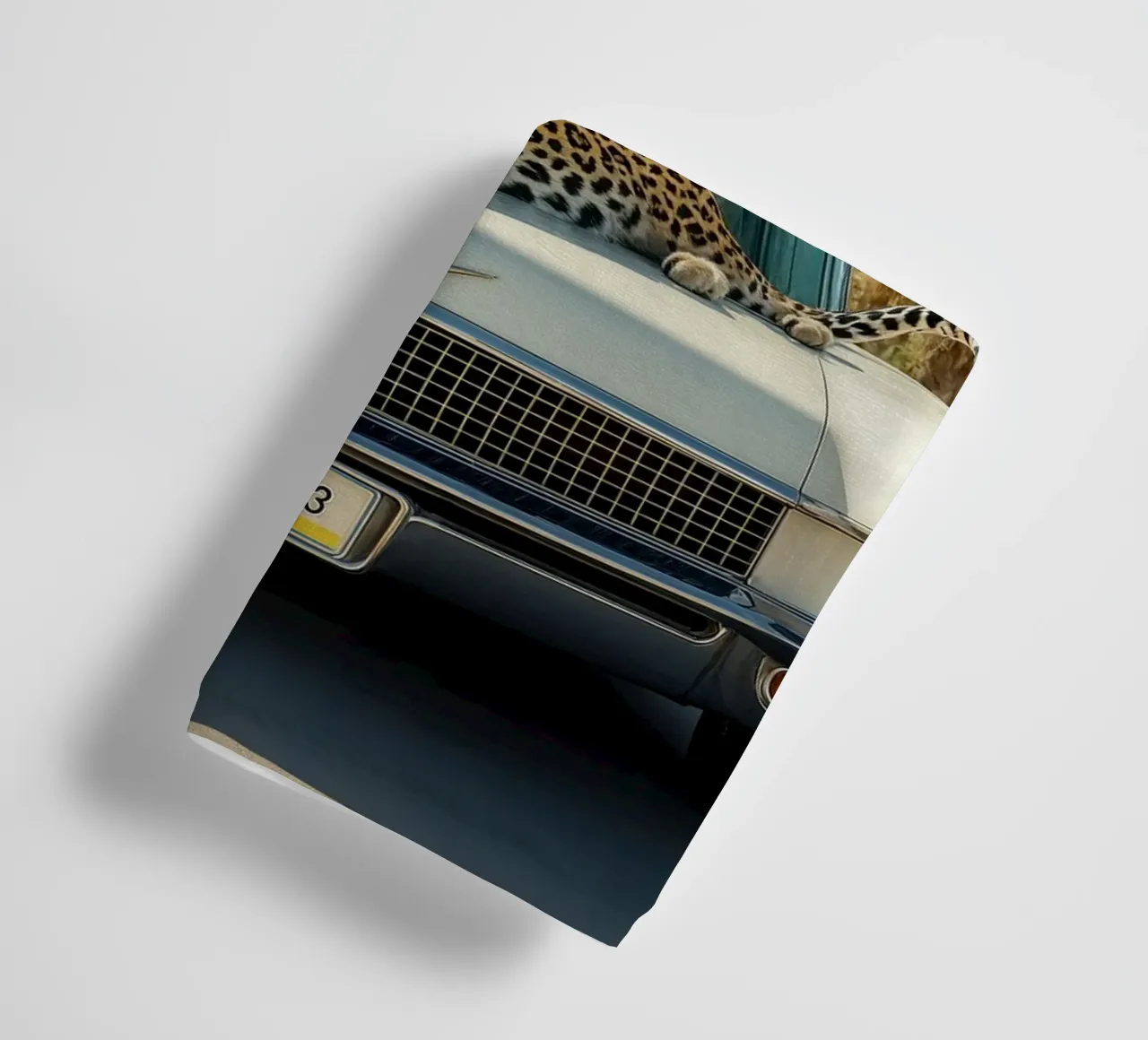 Desert Cool – Leopard Handtuch von Attaboy Dsgn