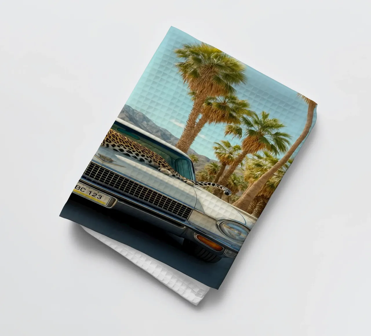 Desert Cool – Leopard torchon de Attaboy Dsgn