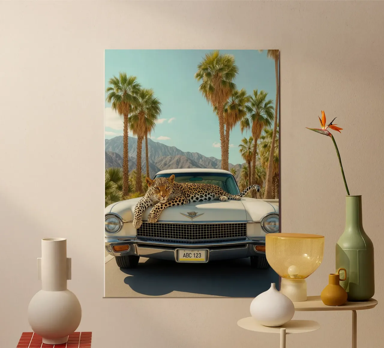 Desert Cool – Leopard carta hahnemühle da Attaboy Dsgn