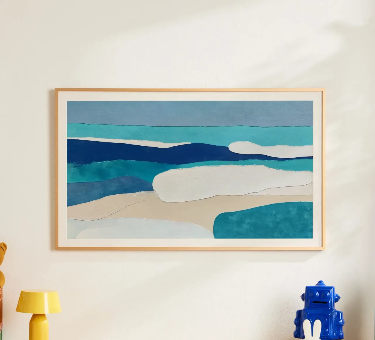 Azure Shoreline carta hahnemühle da Seed & Signal