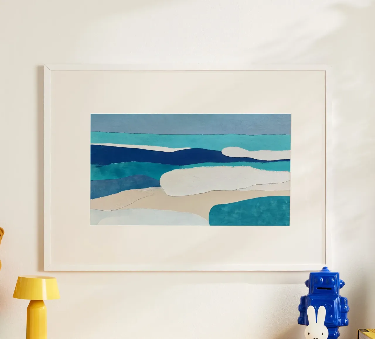 Azure Shoreline carta hahnemühle da Seed & Signal