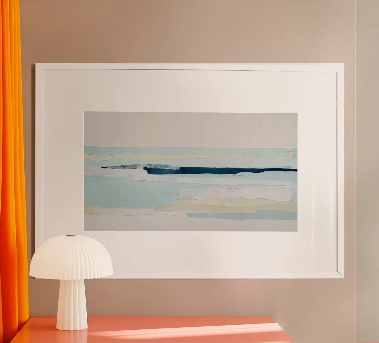 Tide Layers poster by Matthias Keller Studio