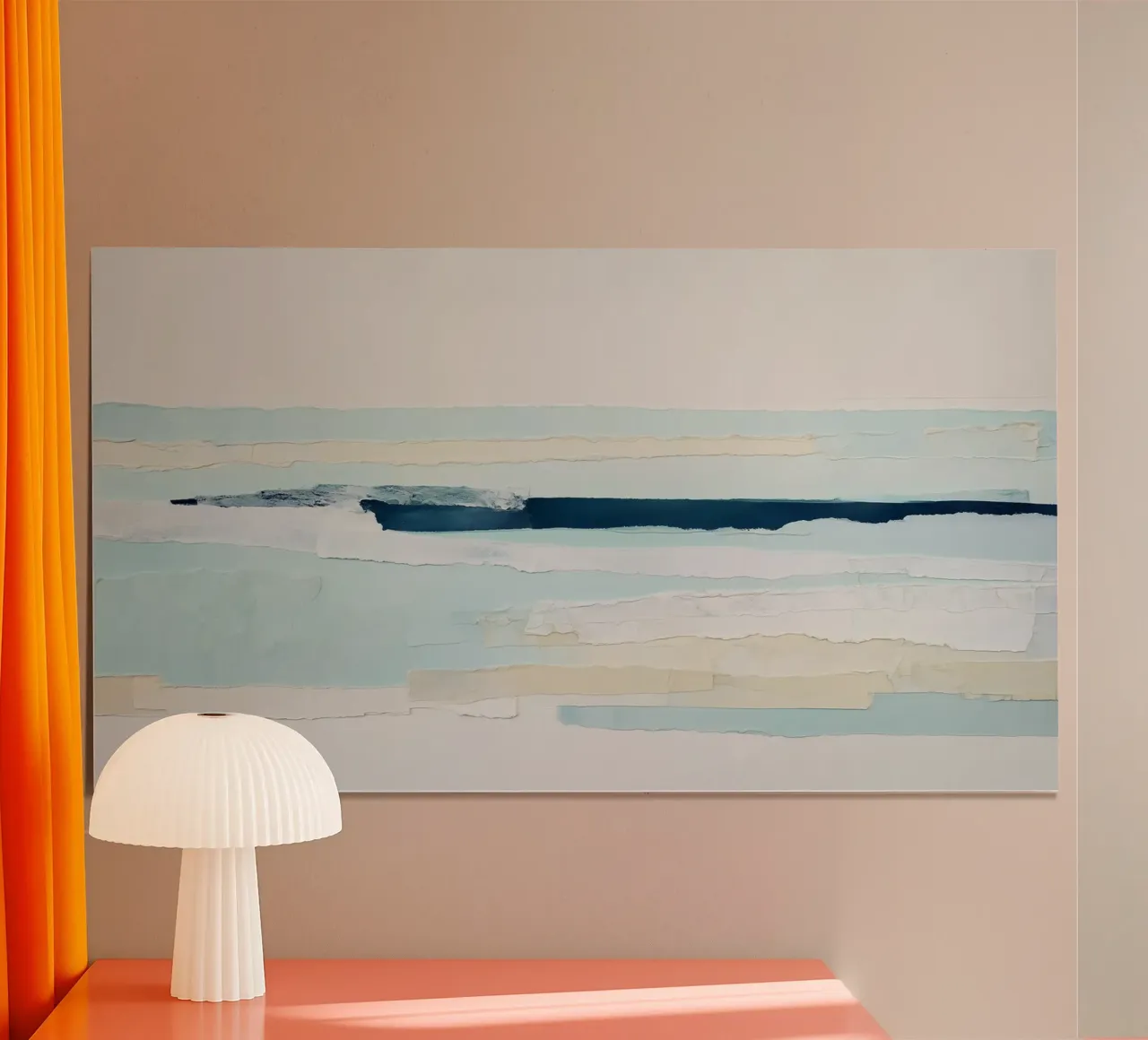 Tide Layers poster by Matthias Keller Studio