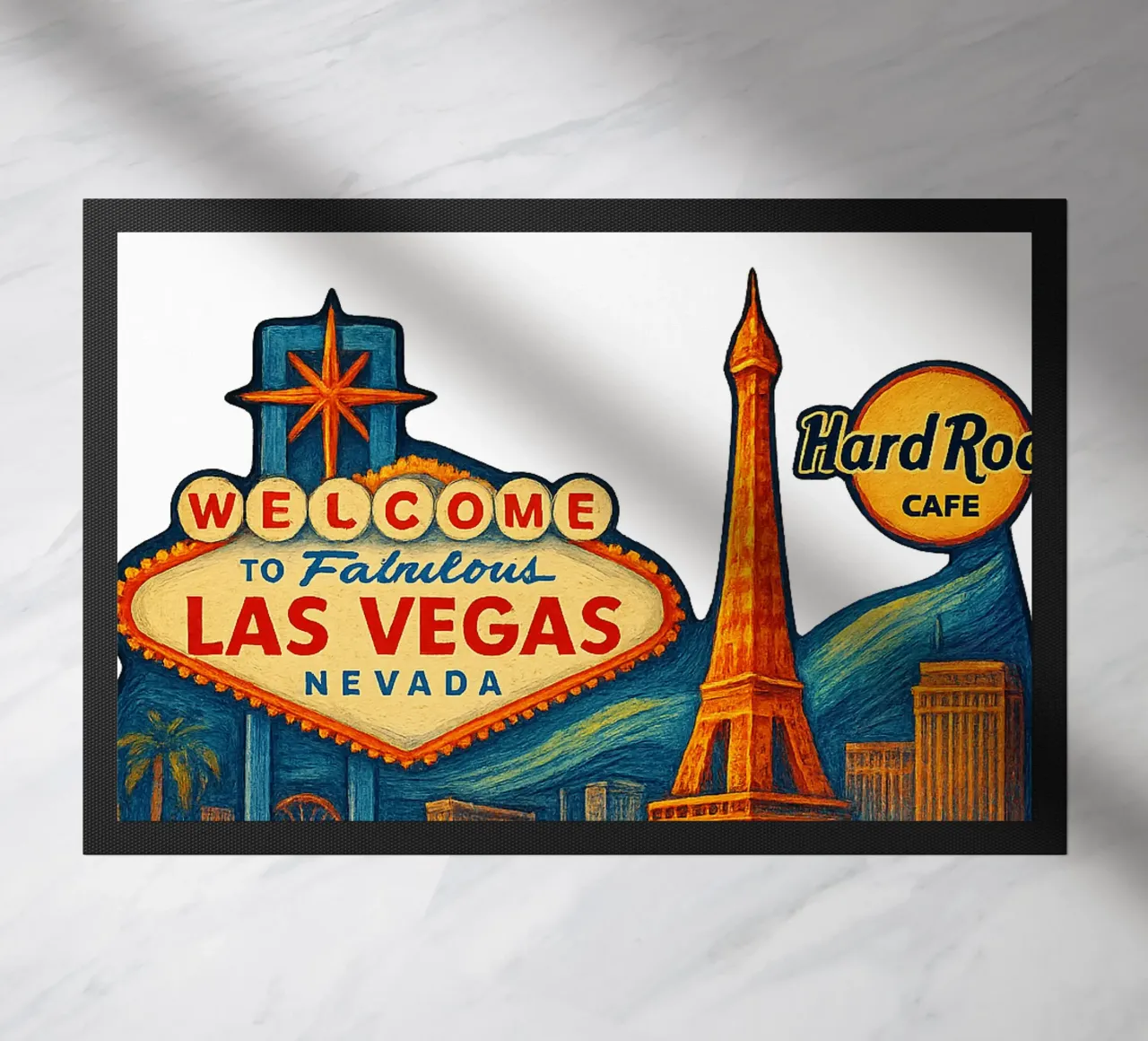 FREE LAS VEGAS zerbino da Vintage Van Gogh