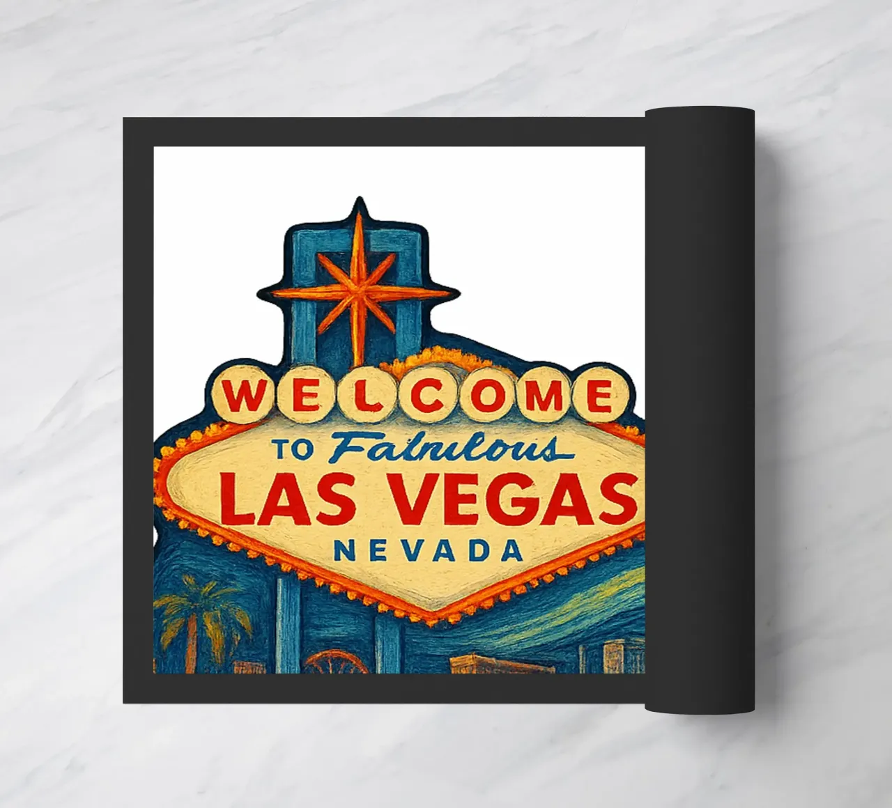 FREE LAS VEGAS zerbino da Vintage Van Gogh