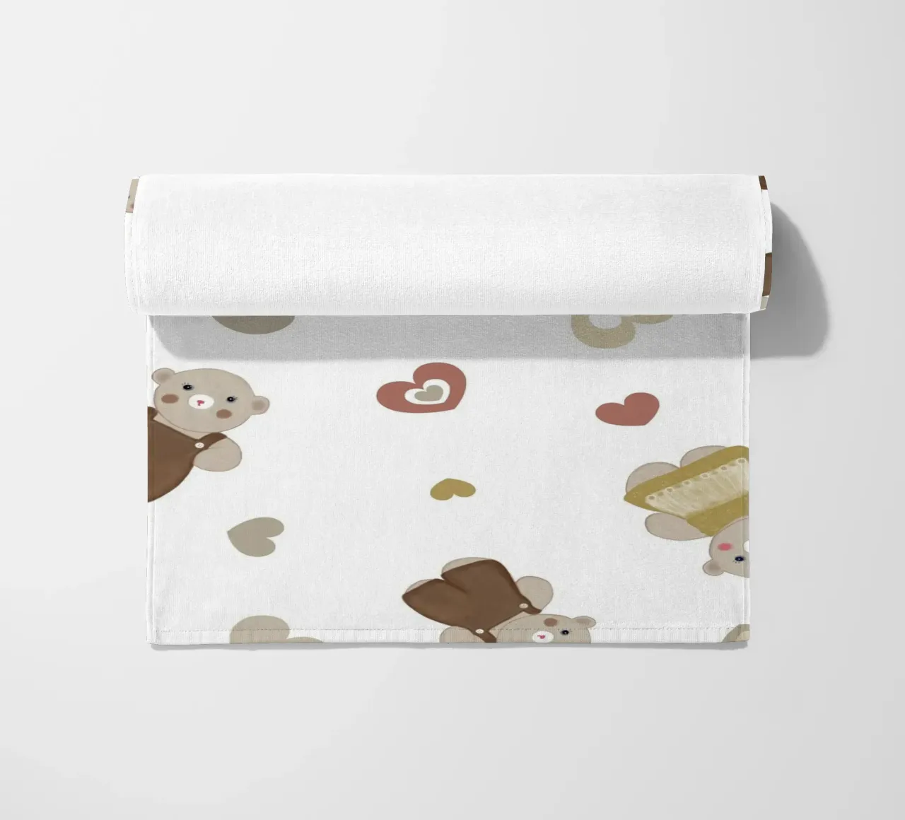 Modello di orso carino II telo mare da gulsengunel