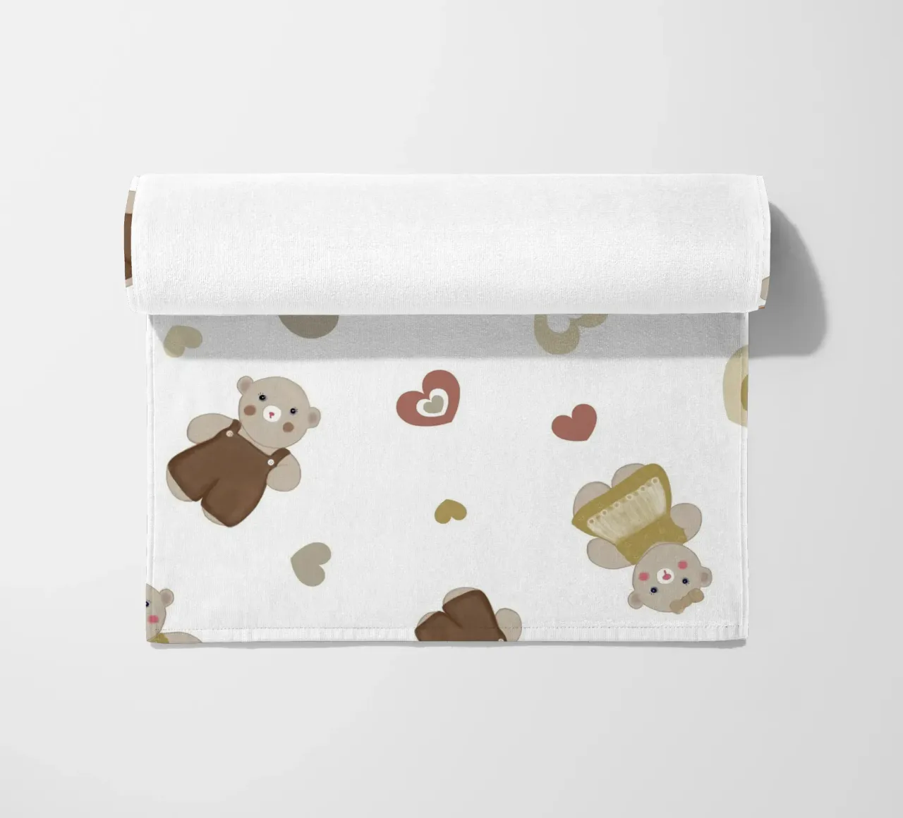 Modello di orso carino II telo mare da gulsengunel