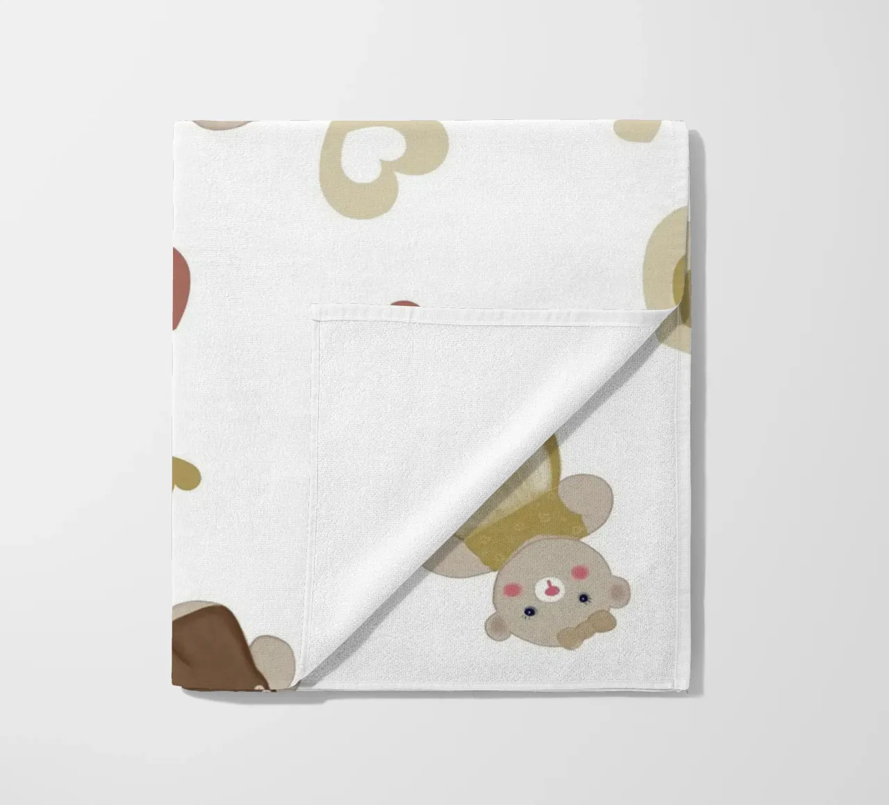 Modello di orso carino II telo mare da gulsengunel