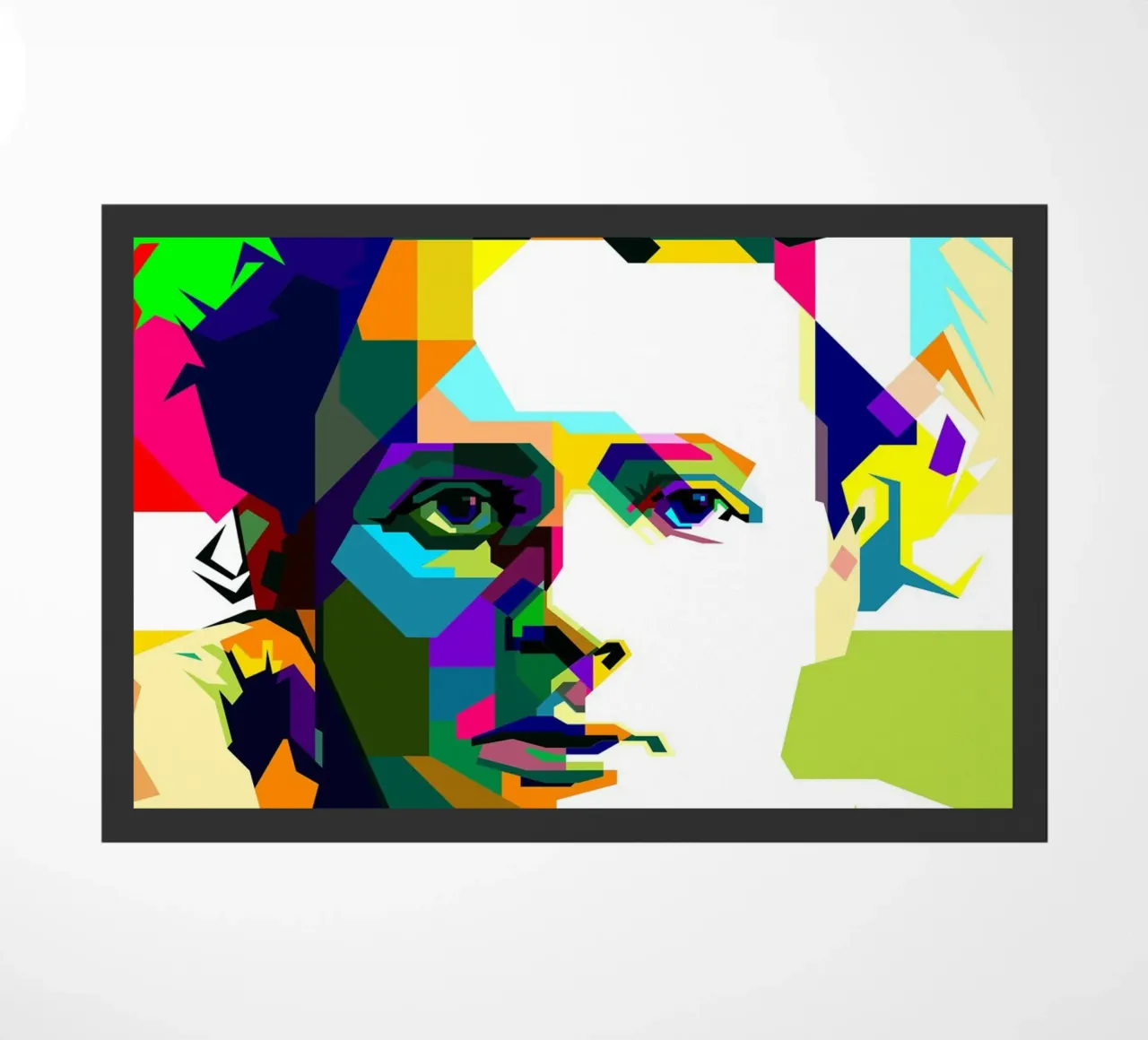 Marie Curie Polish Physicist Art WPAP doormat by Artkreator