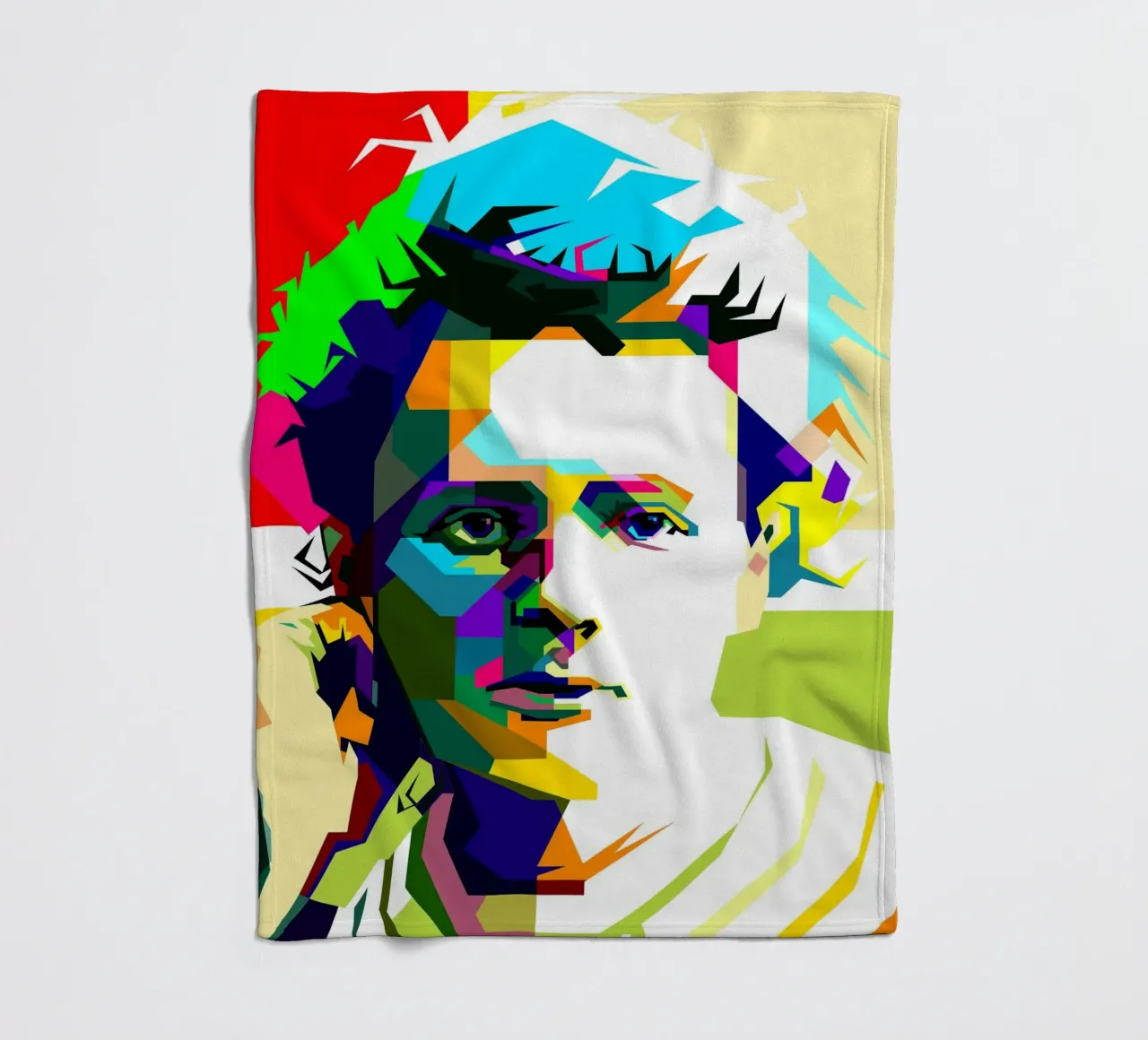 Marie Curie Polnische Physikerin Kunst WPAP Fleecedecke von Artkreator