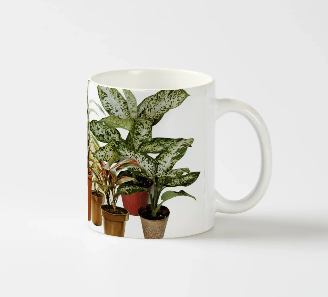 C'è una giungla là fuori tazza in ceramica da Cassia Beck Collage
