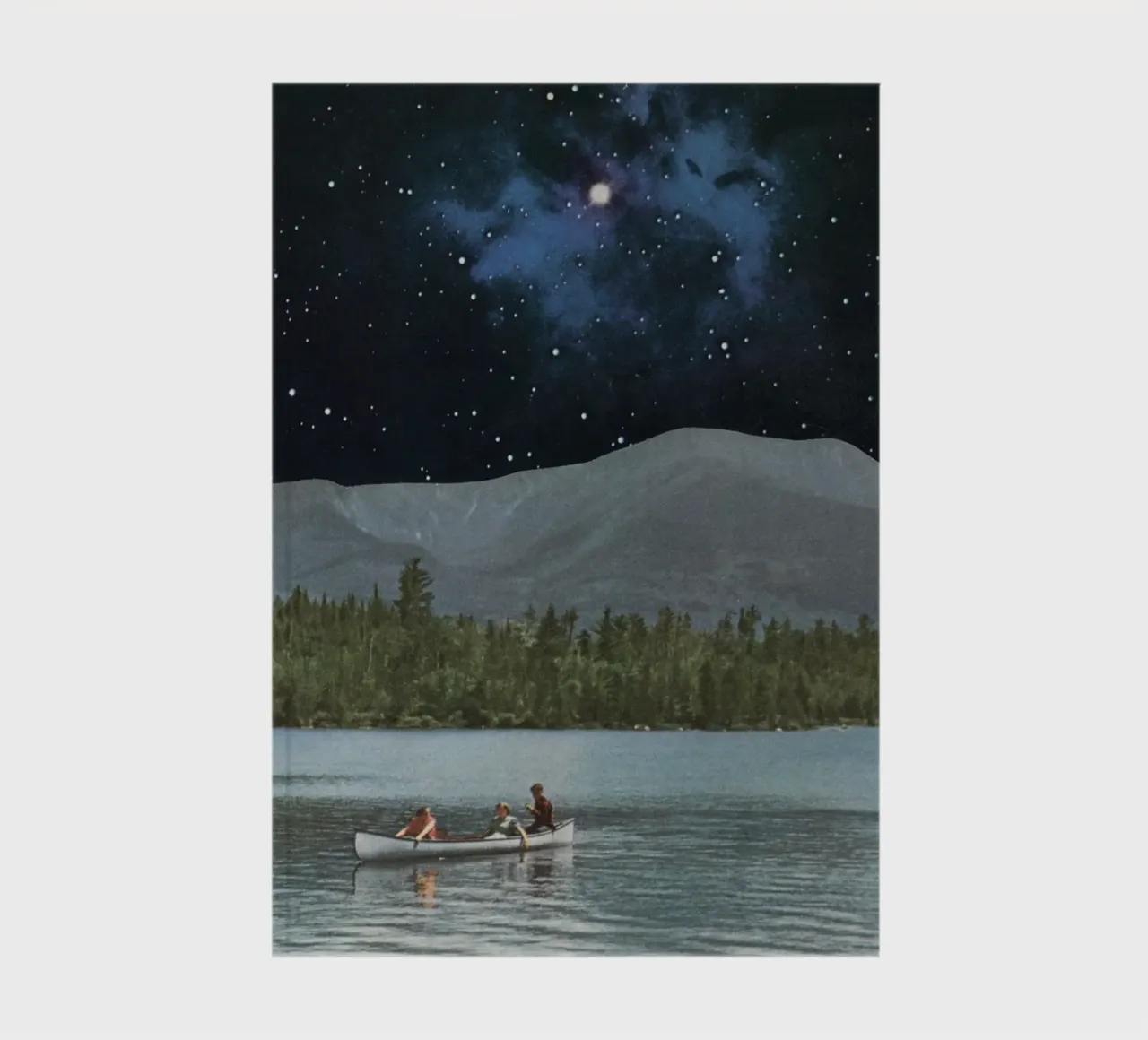 Drifting in Space notebook by Cassia Beck Collage
