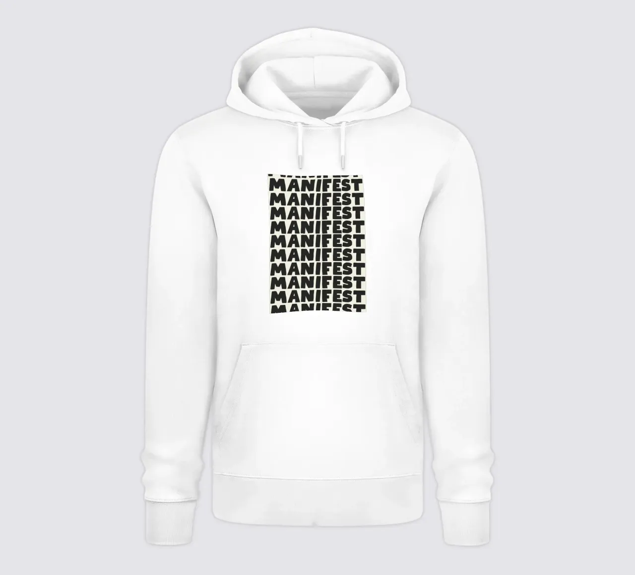 Manifest – Power in Stillness felpa con cappuccio da Attaboy Dsgn