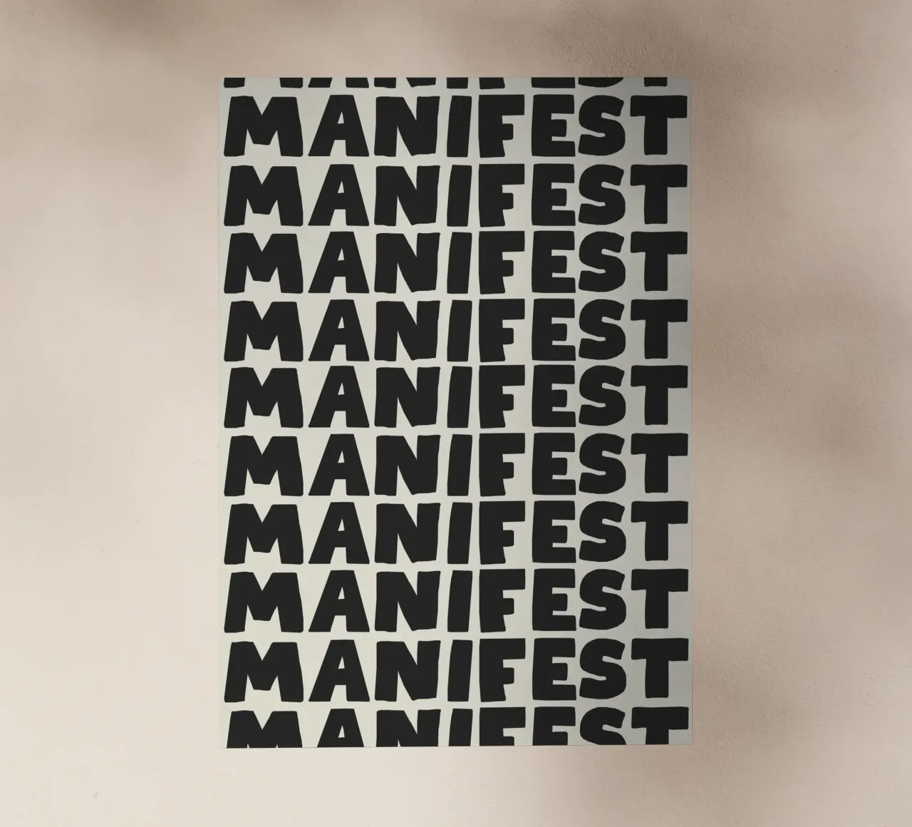 Manifest – Power in Stillness pellicola backlit da Attaboy Dsgn