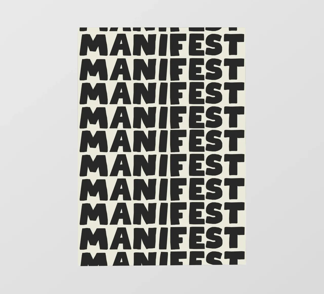 Manifest – Power in Stillness pellicola backlit da Attaboy Dsgn