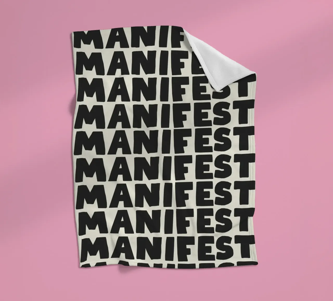 Manifest – Power in Stillness coperta in pile da Attaboy Dsgn