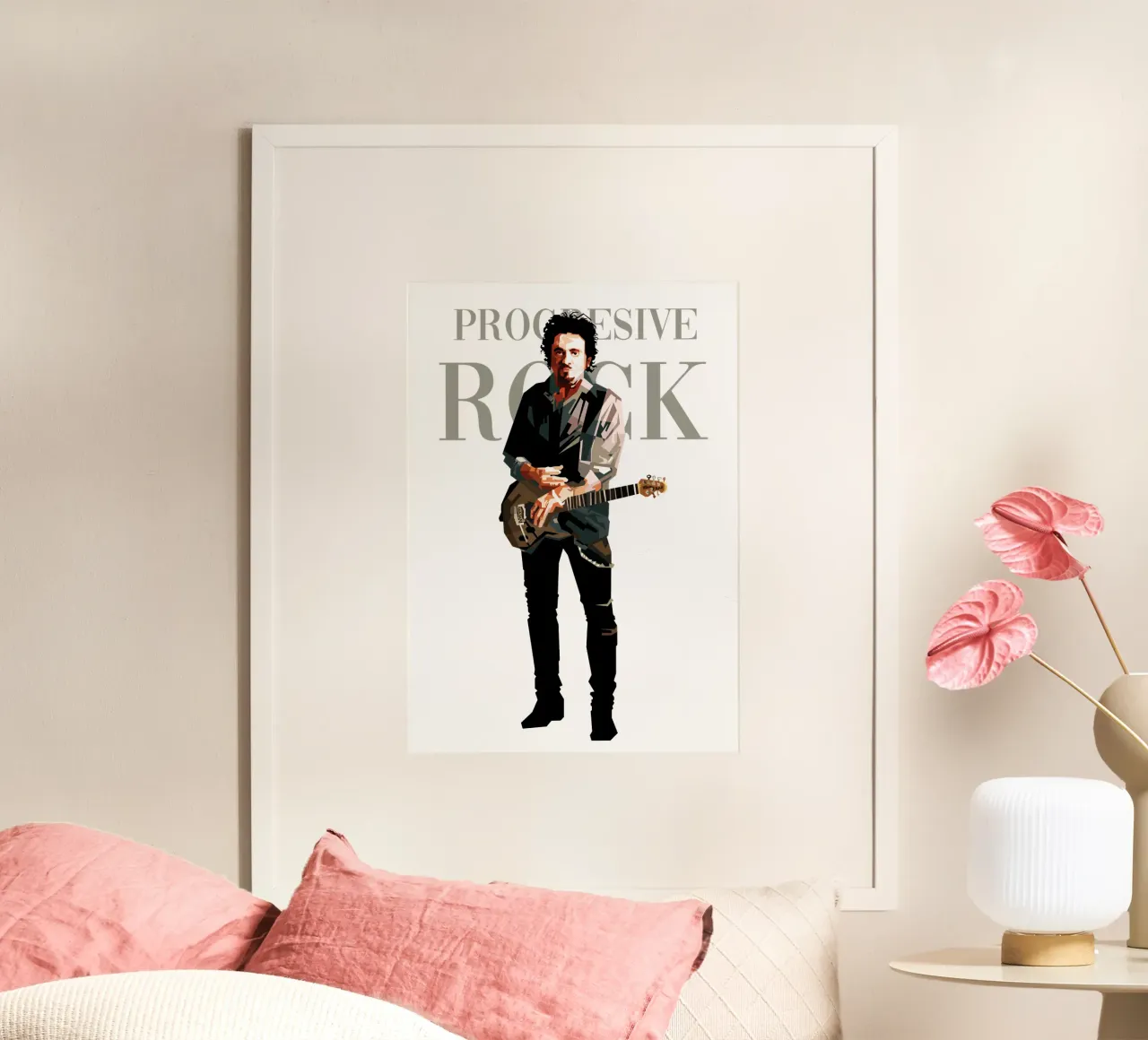 Steve Lukather Retro Illustration Trending Now hahnemühle by Artkreator