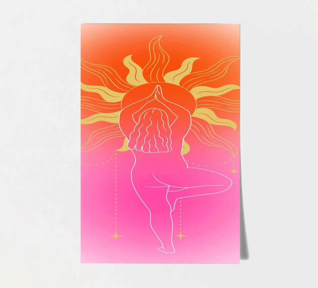 Sun inside sticker sheet by AESTHETIC VIBES by Isabel