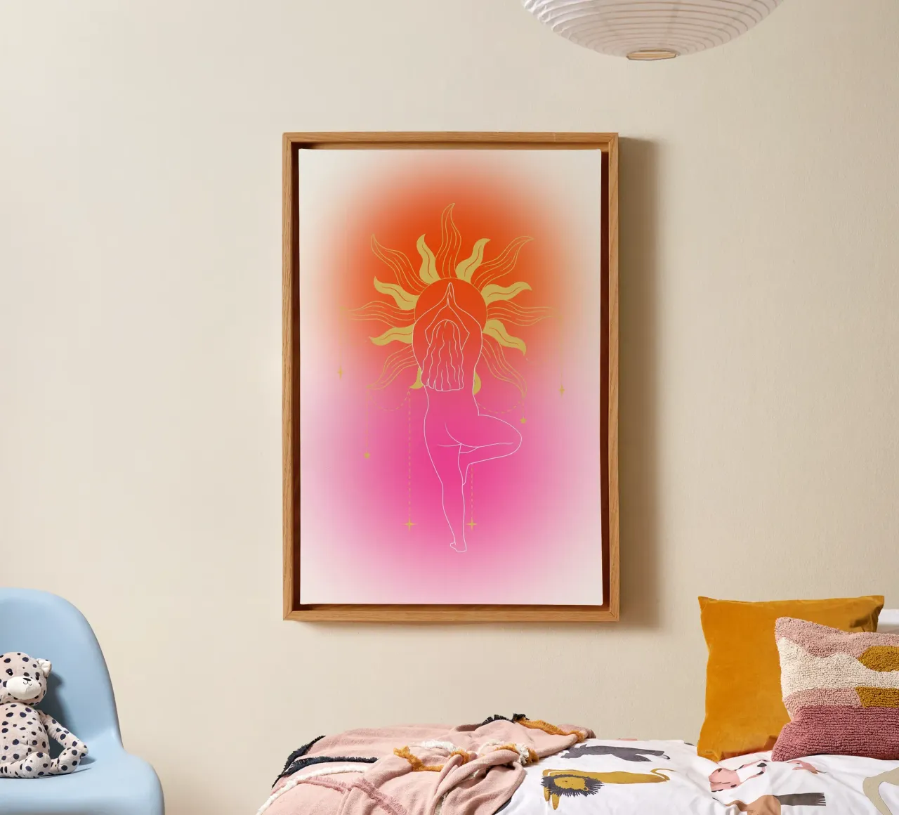 Sun inside canvas by AESTHETIC VIBES by Isabel