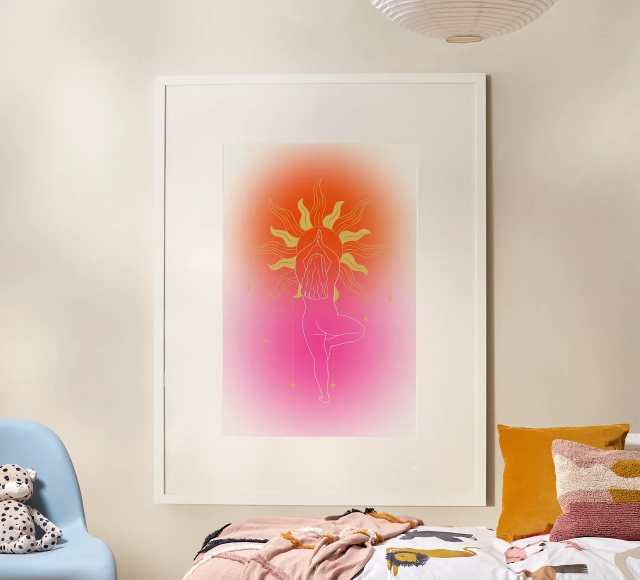 Sun inside carta hahnemühle da AESTHETIC VIBES by Isabel