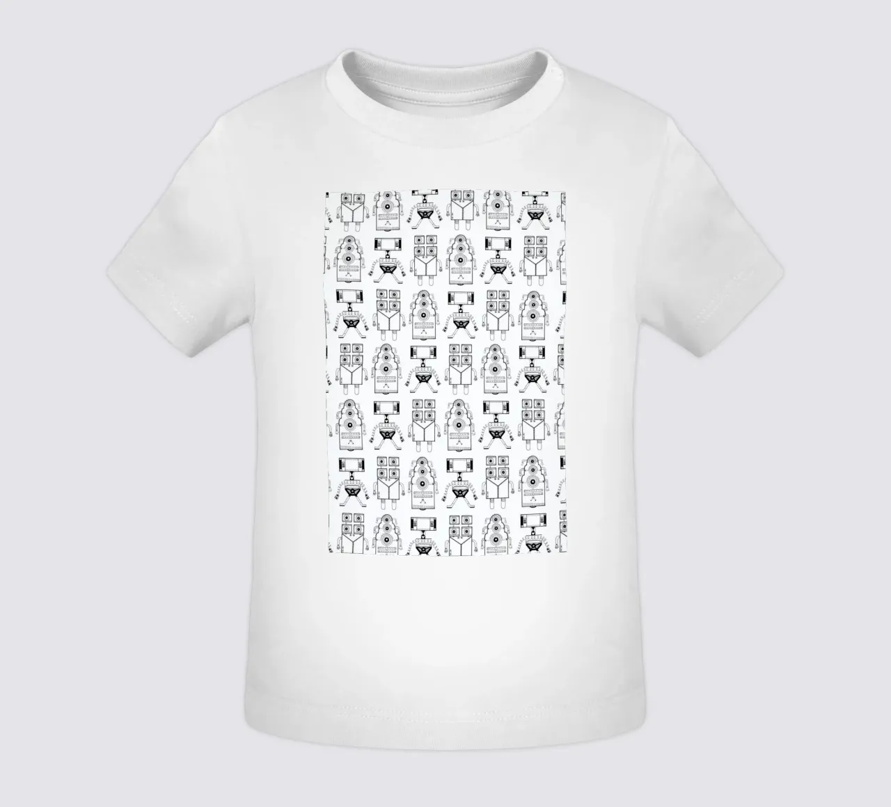 Robots (patroonrobotskopie) maglietta neonato da Studio Teer