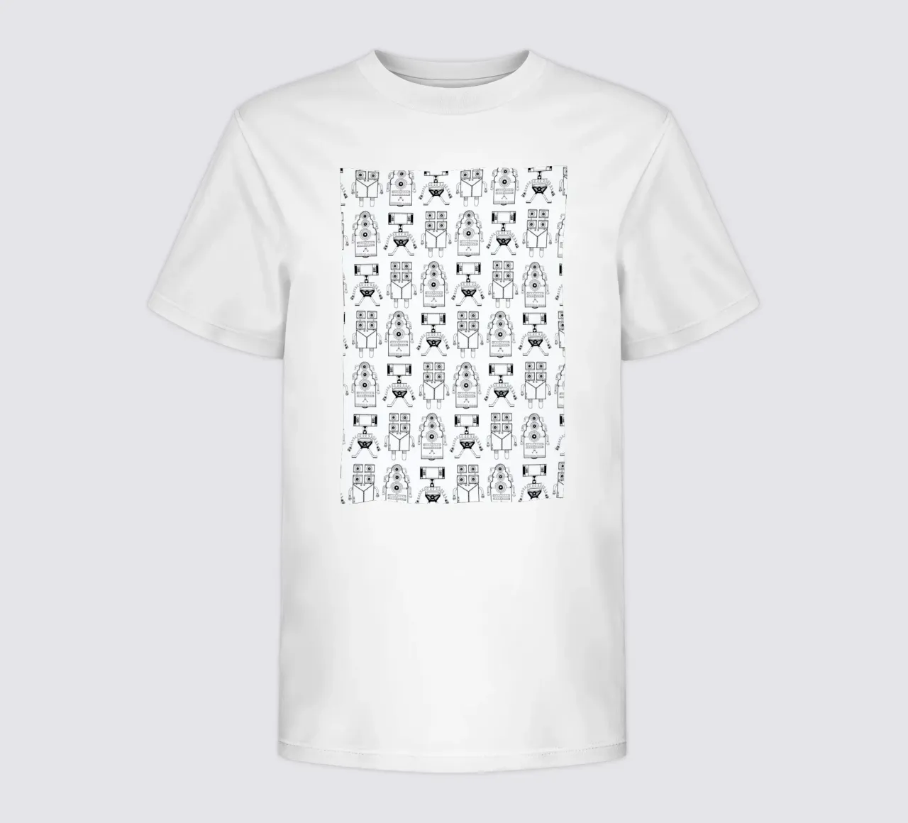Robots (patroonrobotskopie) t-shirt bambini da Studio Teer