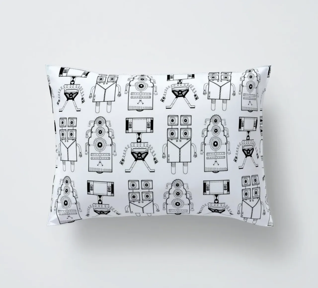 Robots (patroonrobotskopie) cuscino da Studio Teer