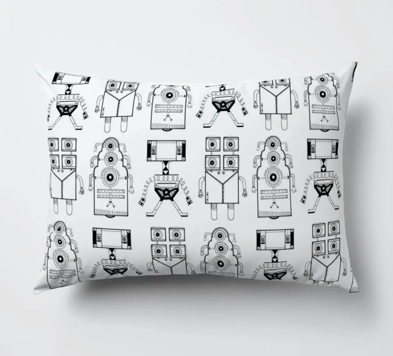 Robots (patroonrobotskopie) cuscino da Studio Teer