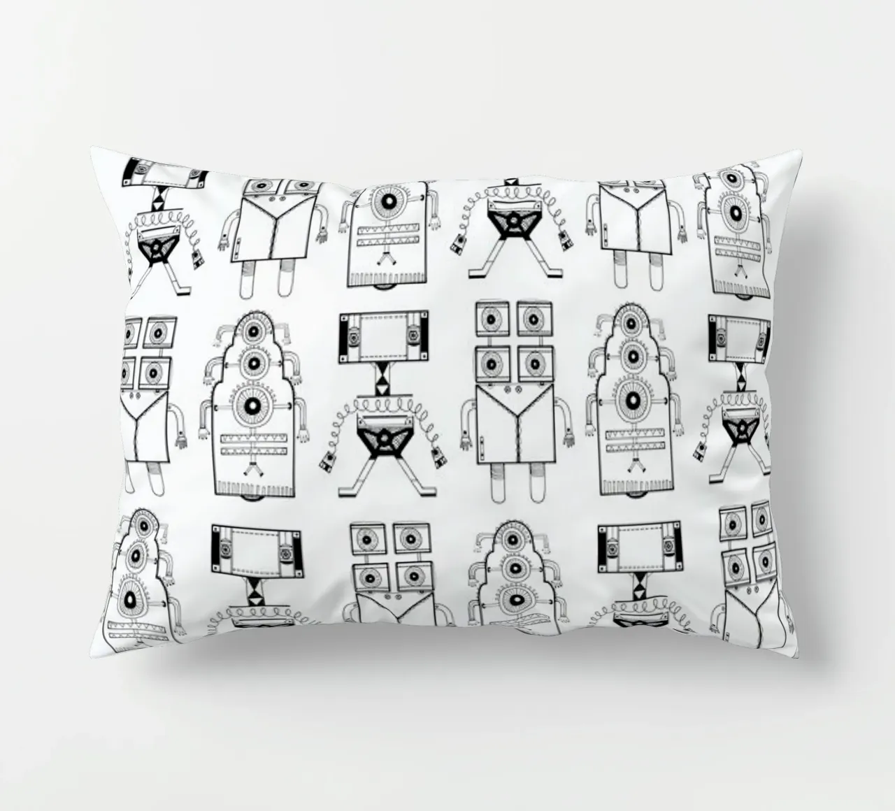 Robots (patroonrobotskopie) cuscino da Studio Teer
