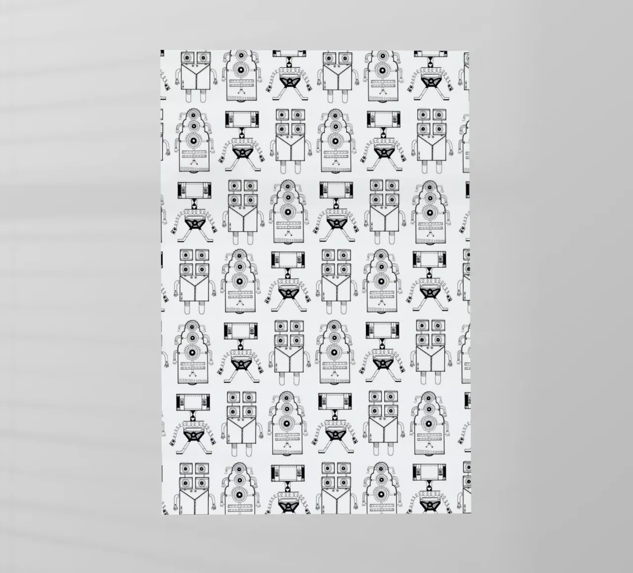Robots (patroonrobotskopie) pellicola backlit da Studio Teer