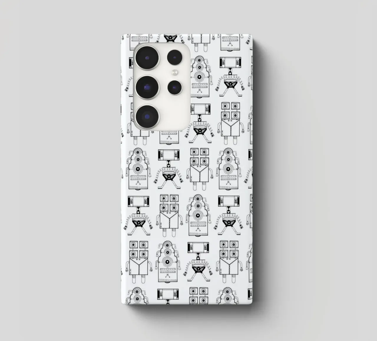 Robots (patroonrobotskopie) cover samsung da Studio Teer