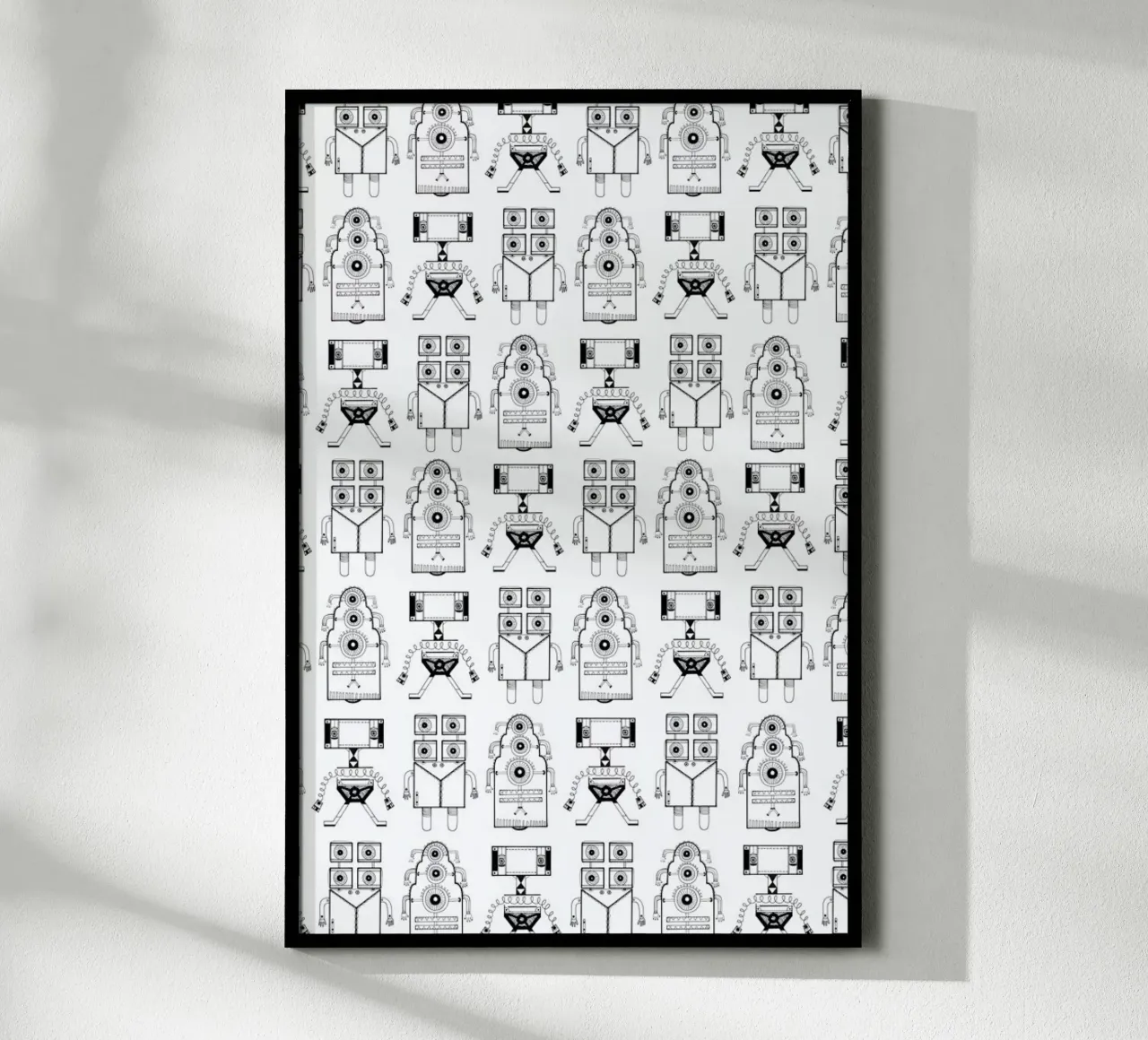 Robots (patroonrobotskopie) carta hahnemühle da Studio Teer