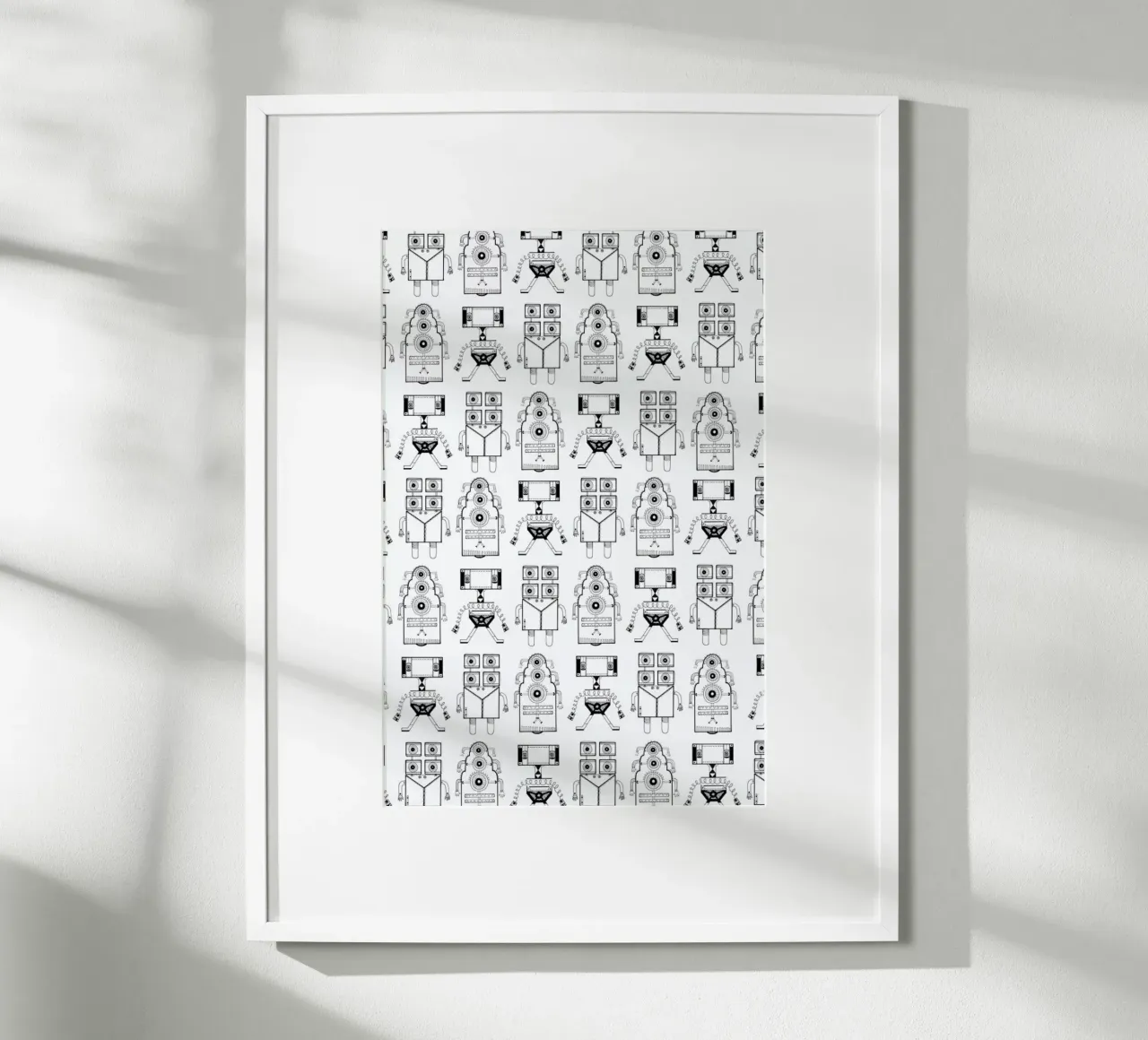 Robots (patroonrobotskopie) carta hahnemühle da Studio Teer