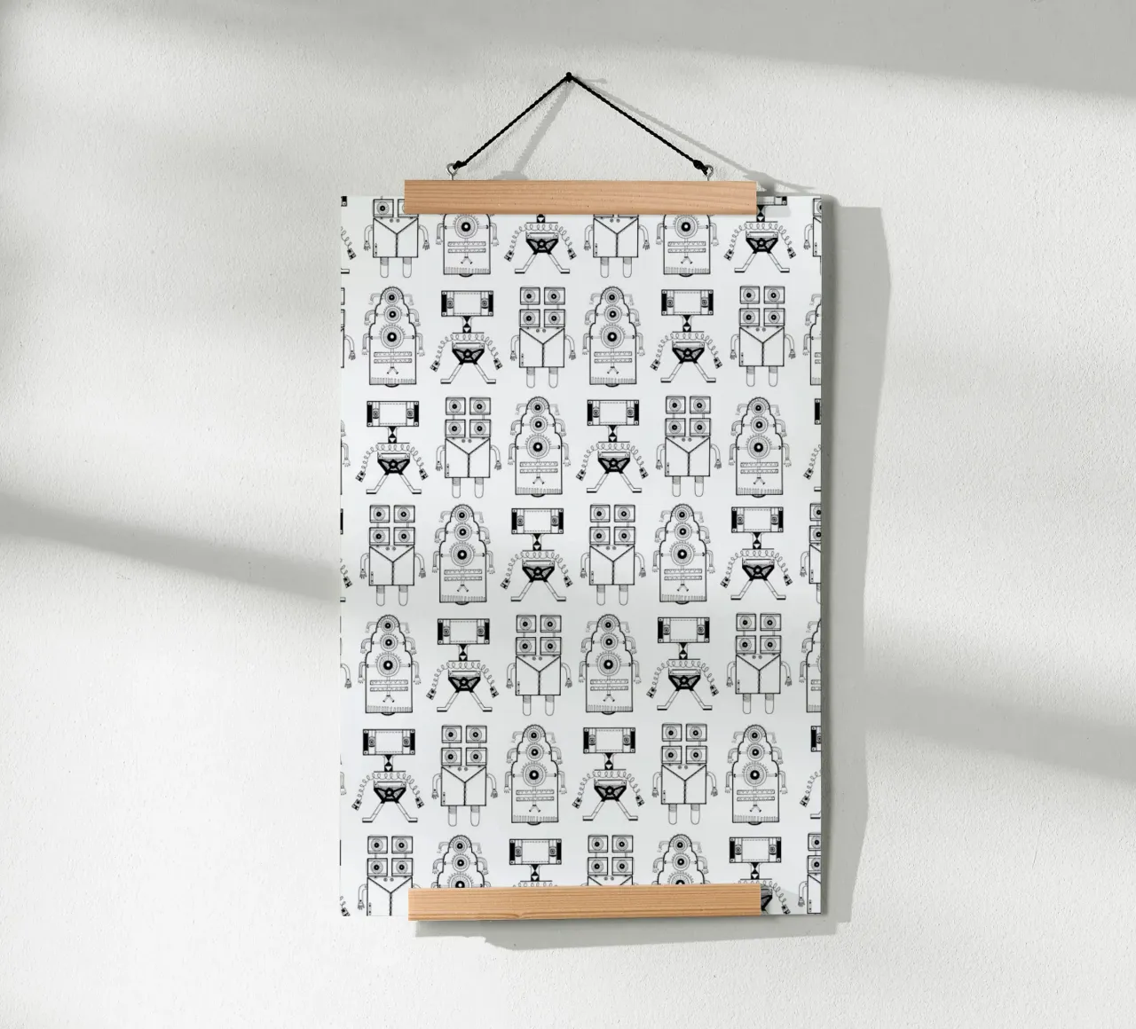 Robots (patroonrobotskopie) carta hahnemühle da Studio Teer