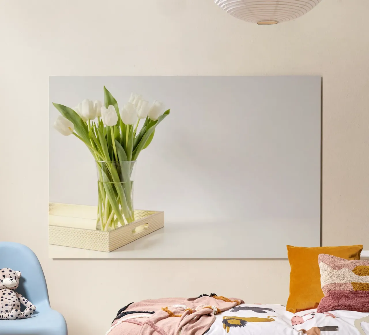 Poesia da scrivania poster con telaio in legno da PhotoVibe Decor
