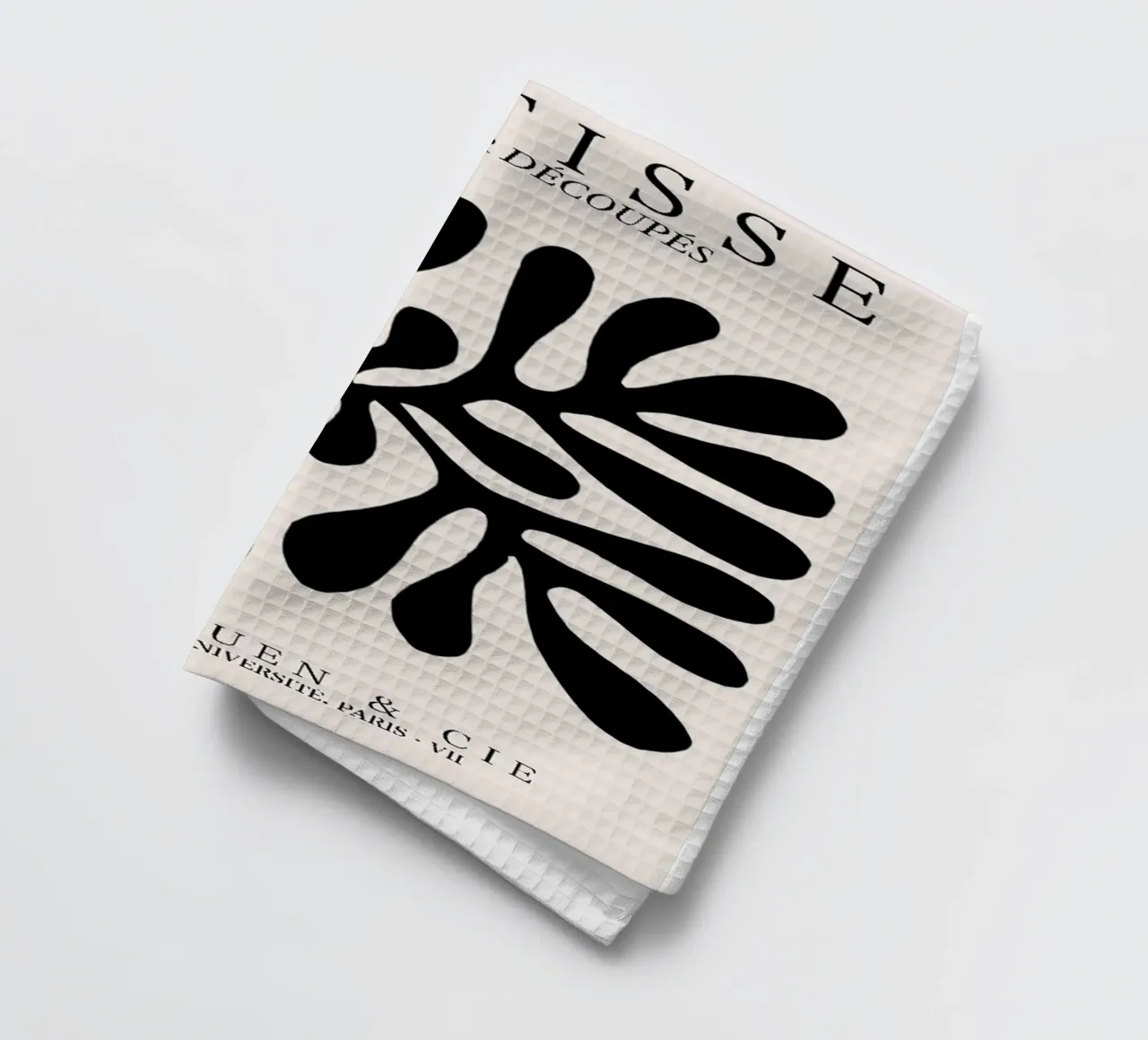 L'art noir de Matisse torchon de SLOW LIVING ARTWORK