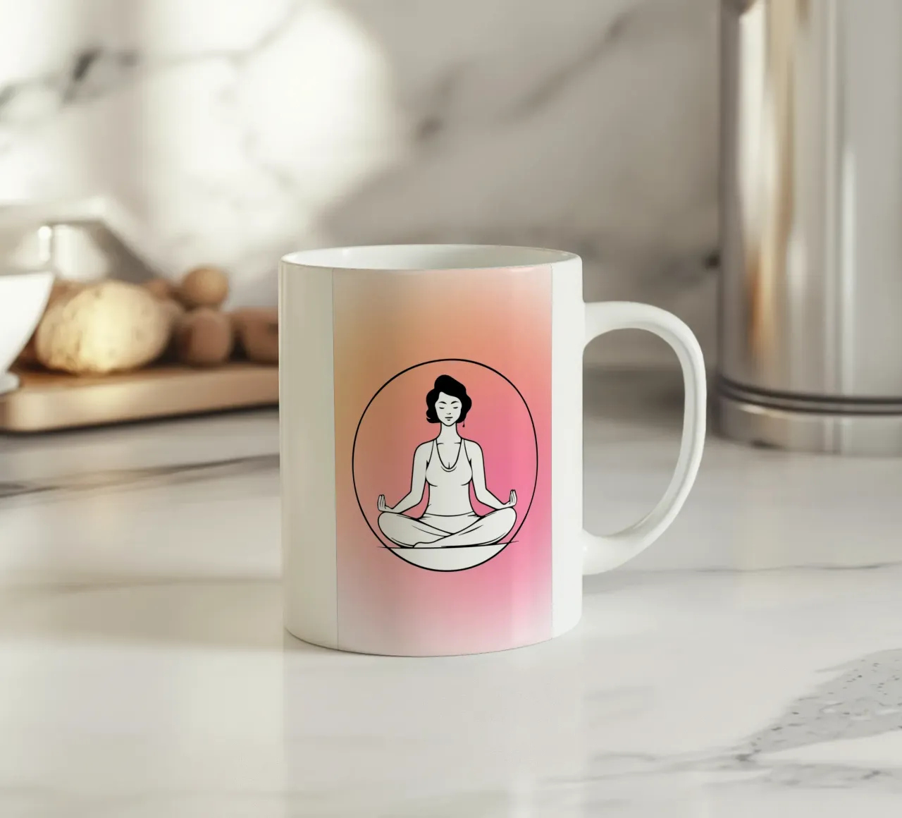 Feel inside tazza in ceramica da AESTHETIC VIBES by Isabel