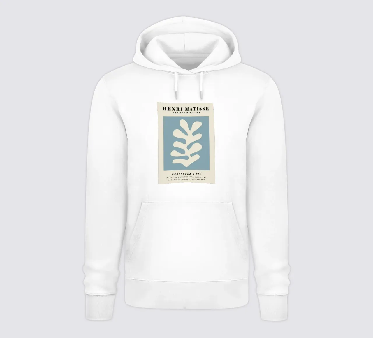 Foglia di Matisse felpa con cappuccio da SLOW LIVING ARTWORK