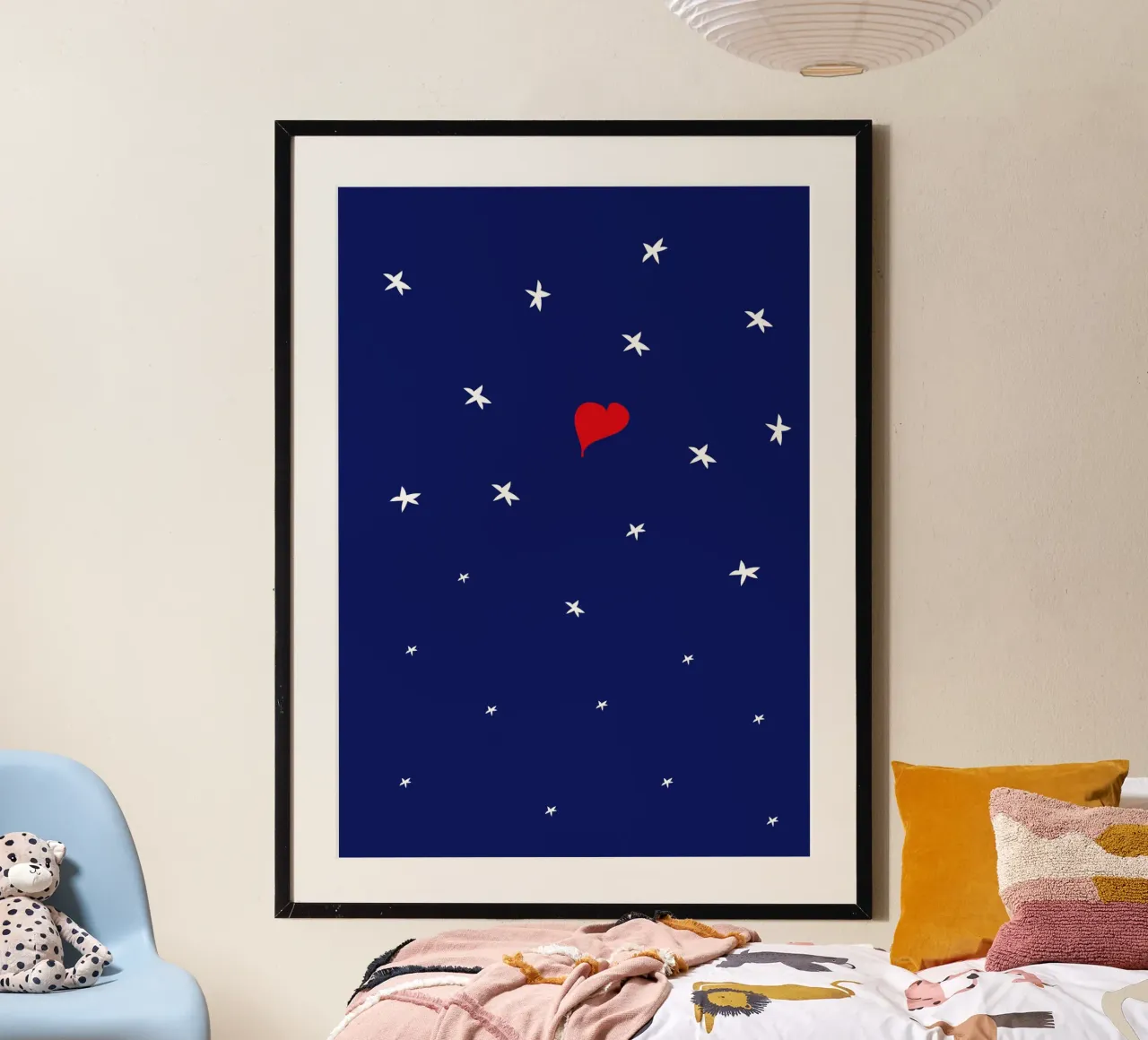Love 2_ Not only a start in the sky, but a memory hahnemühle by Carrot & Soul