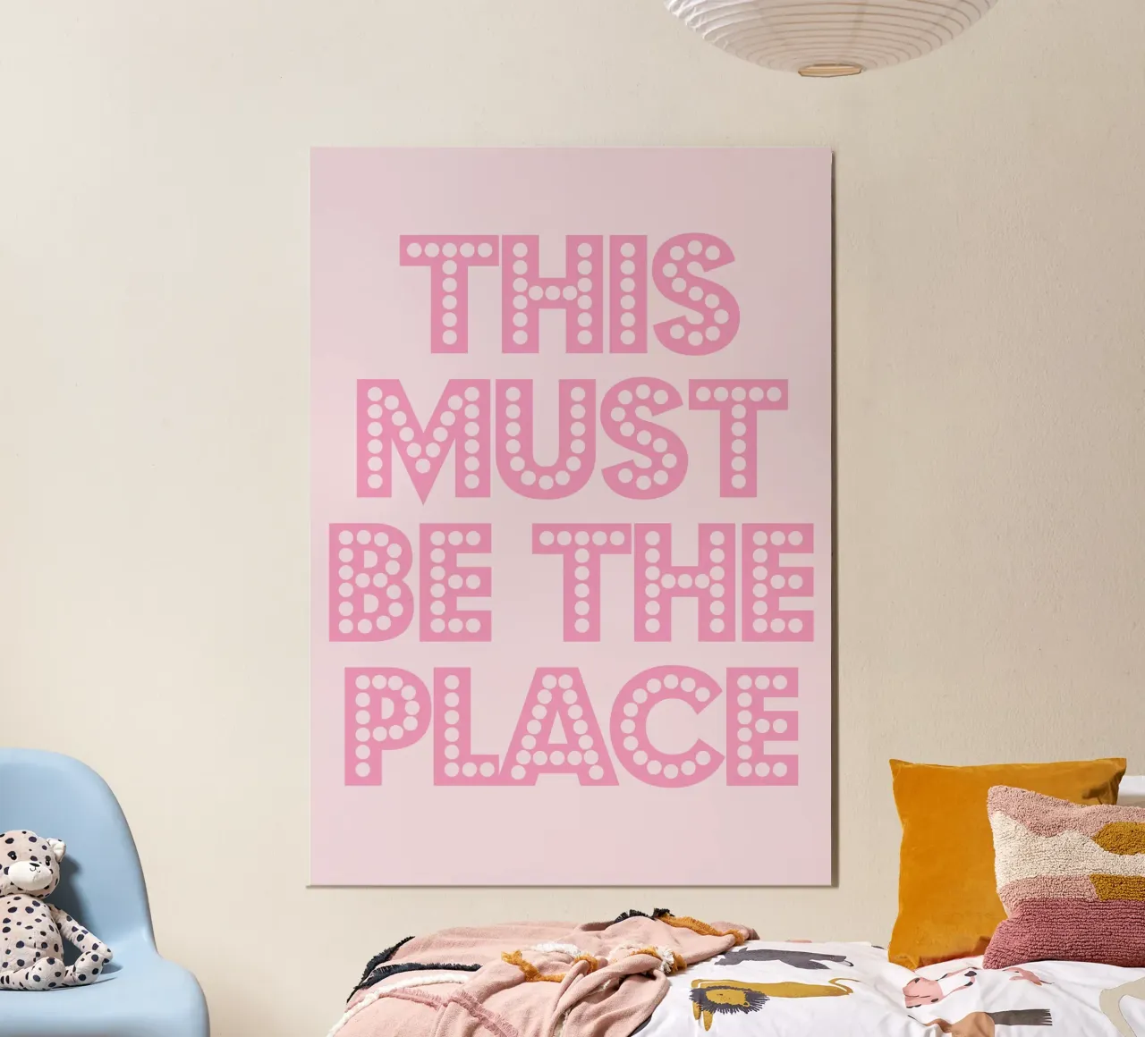 This Must Be the Place alluminio dibond da Attaboy Dsgn