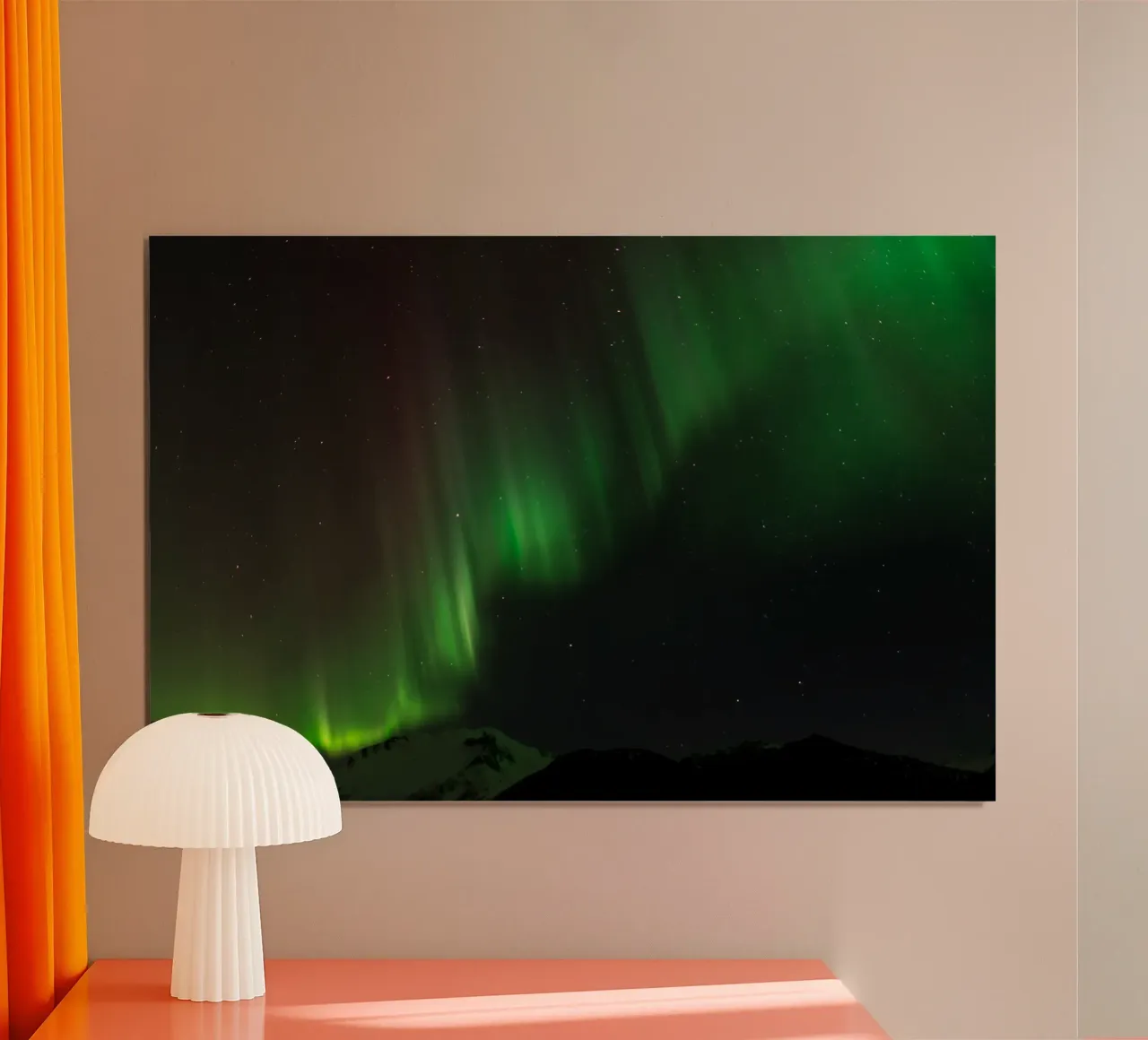 Sinfonia dell'aurora boreale, Norvegia poster da PhotoVibe Decor
