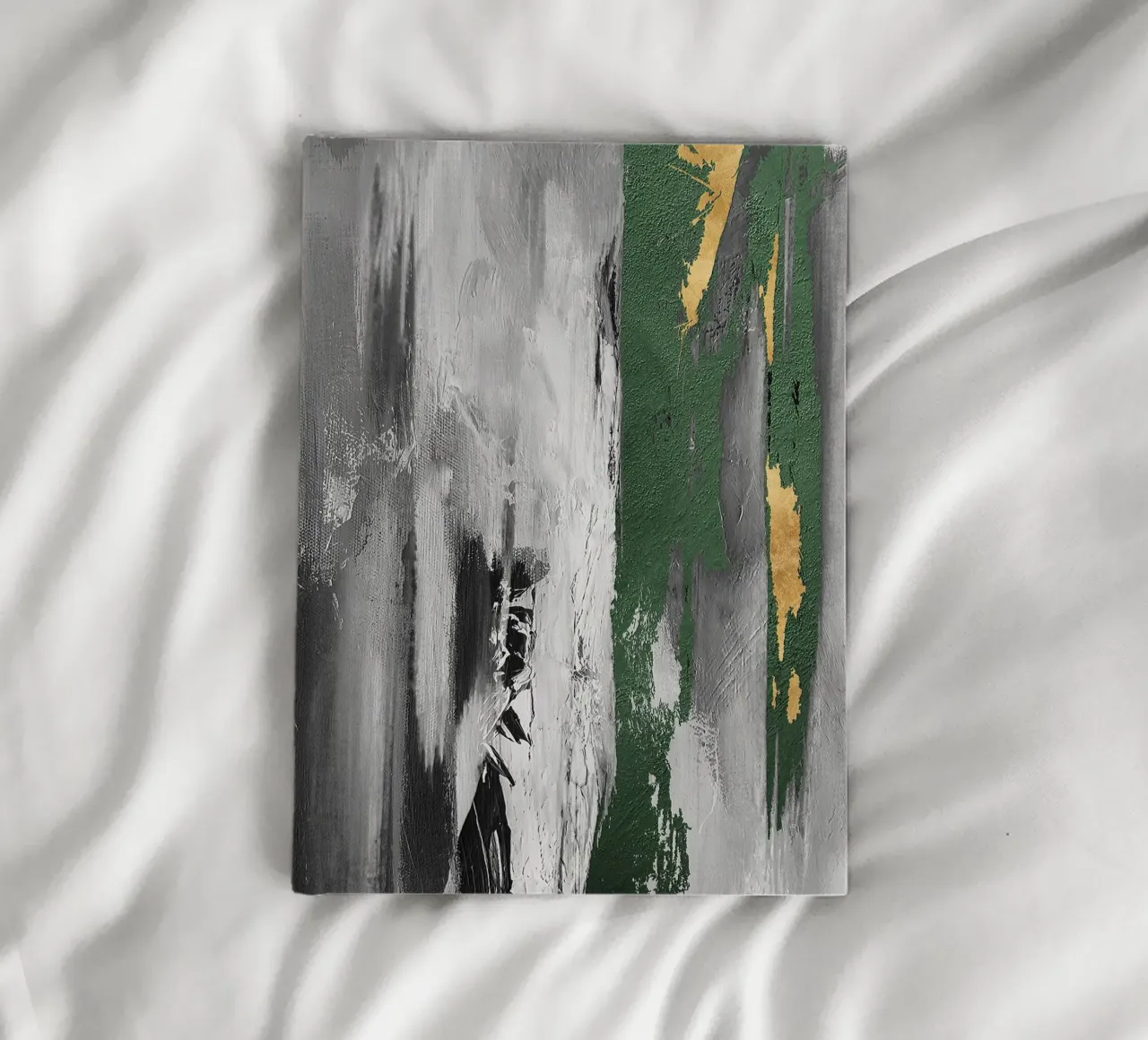 abstract brushstrokes modern art Notizbuch von vintageshop