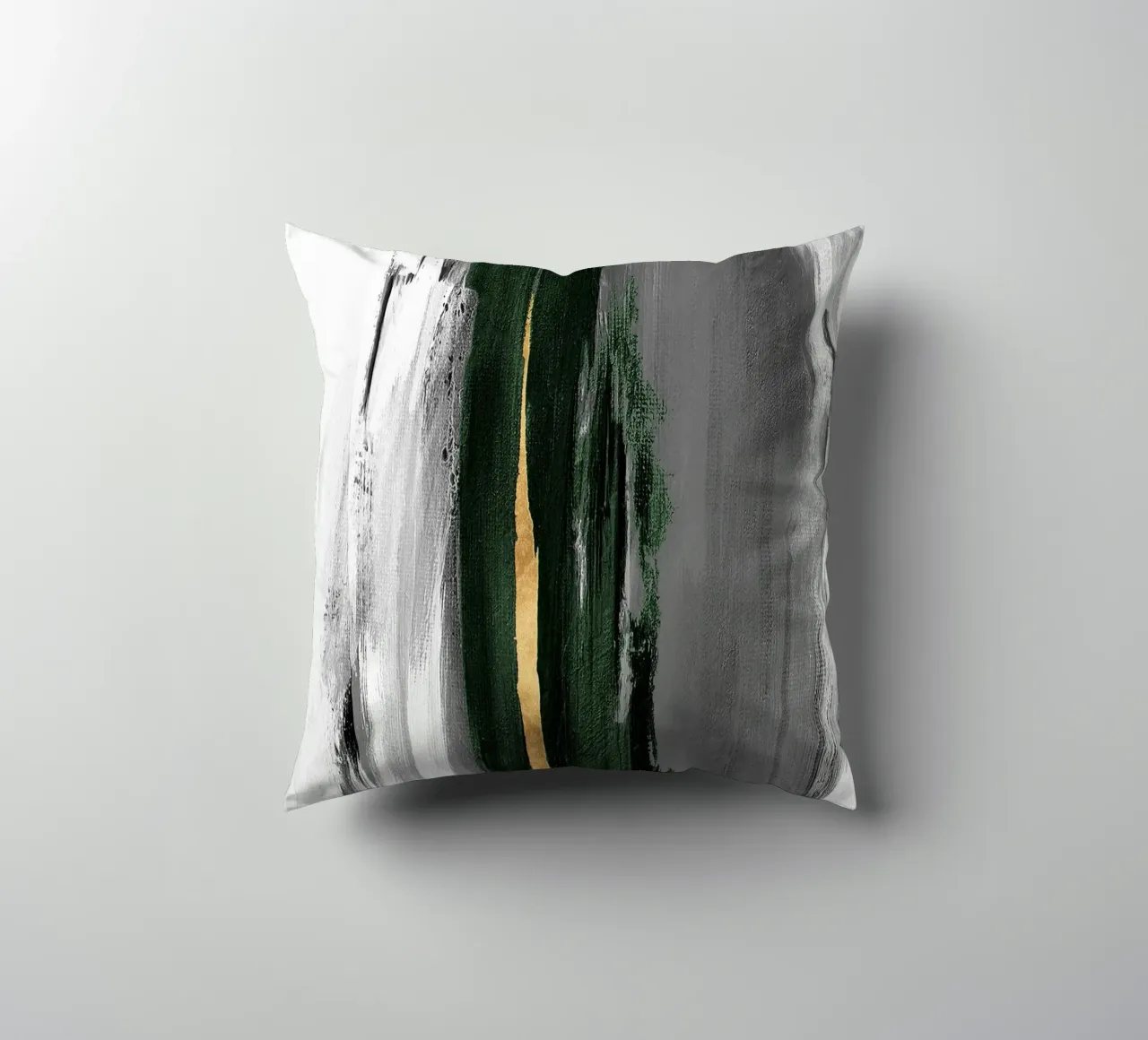 abstract brushstrokes modern art 1 cuscino da vintageshop