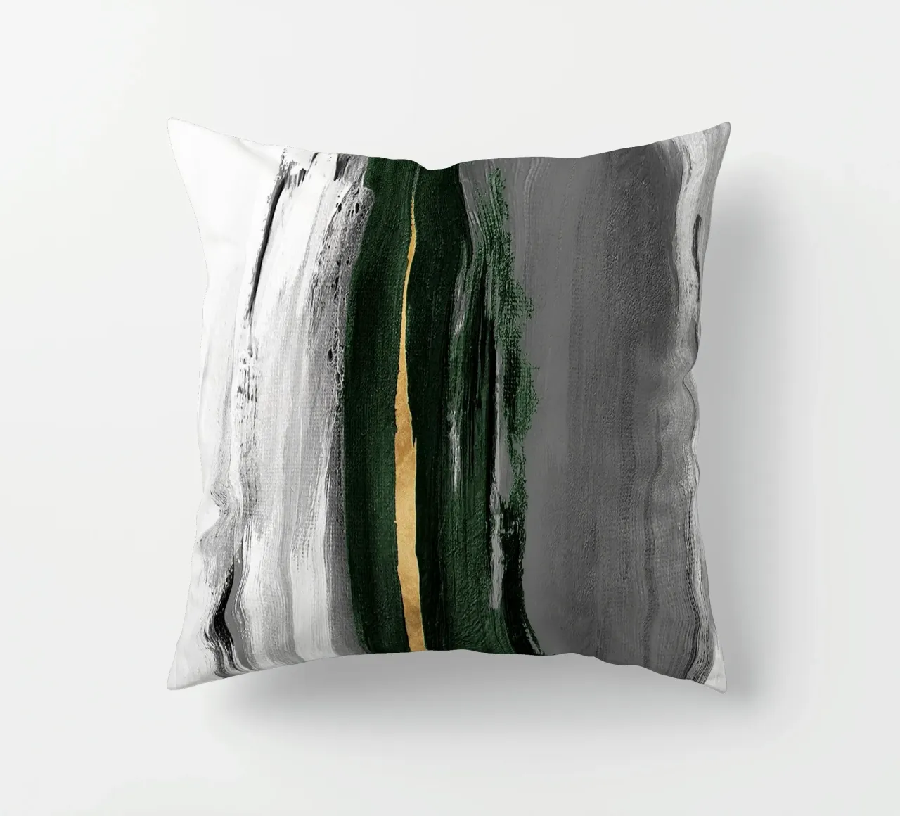 abstract brushstrokes modern art 1 cuscino da vintageshop
