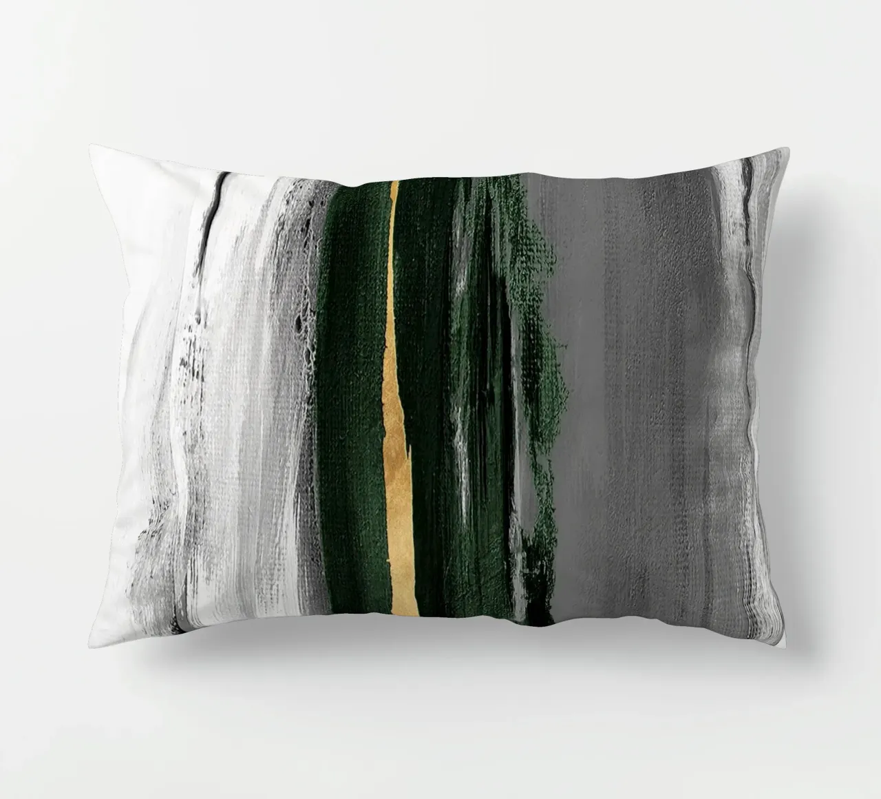 abstract brushstrokes modern art 1 cuscino da vintageshop