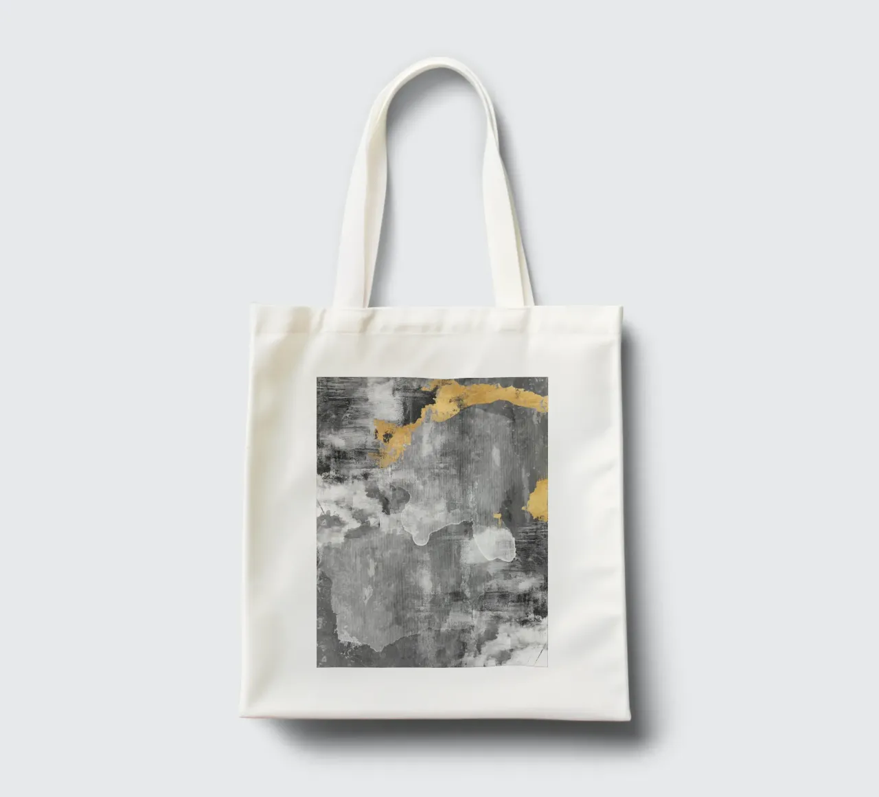 abstract brushstrokes modern art 2 borsa in juta da vintageshop