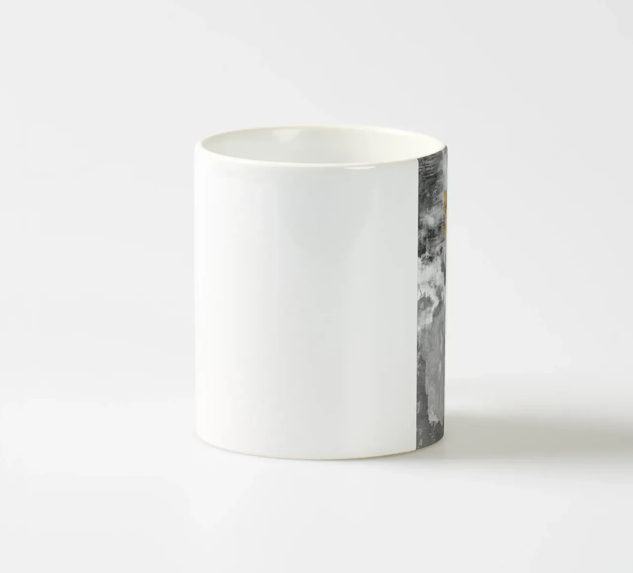 abstract brushstrokes modern art 2 tazza in ceramica da vintageshop