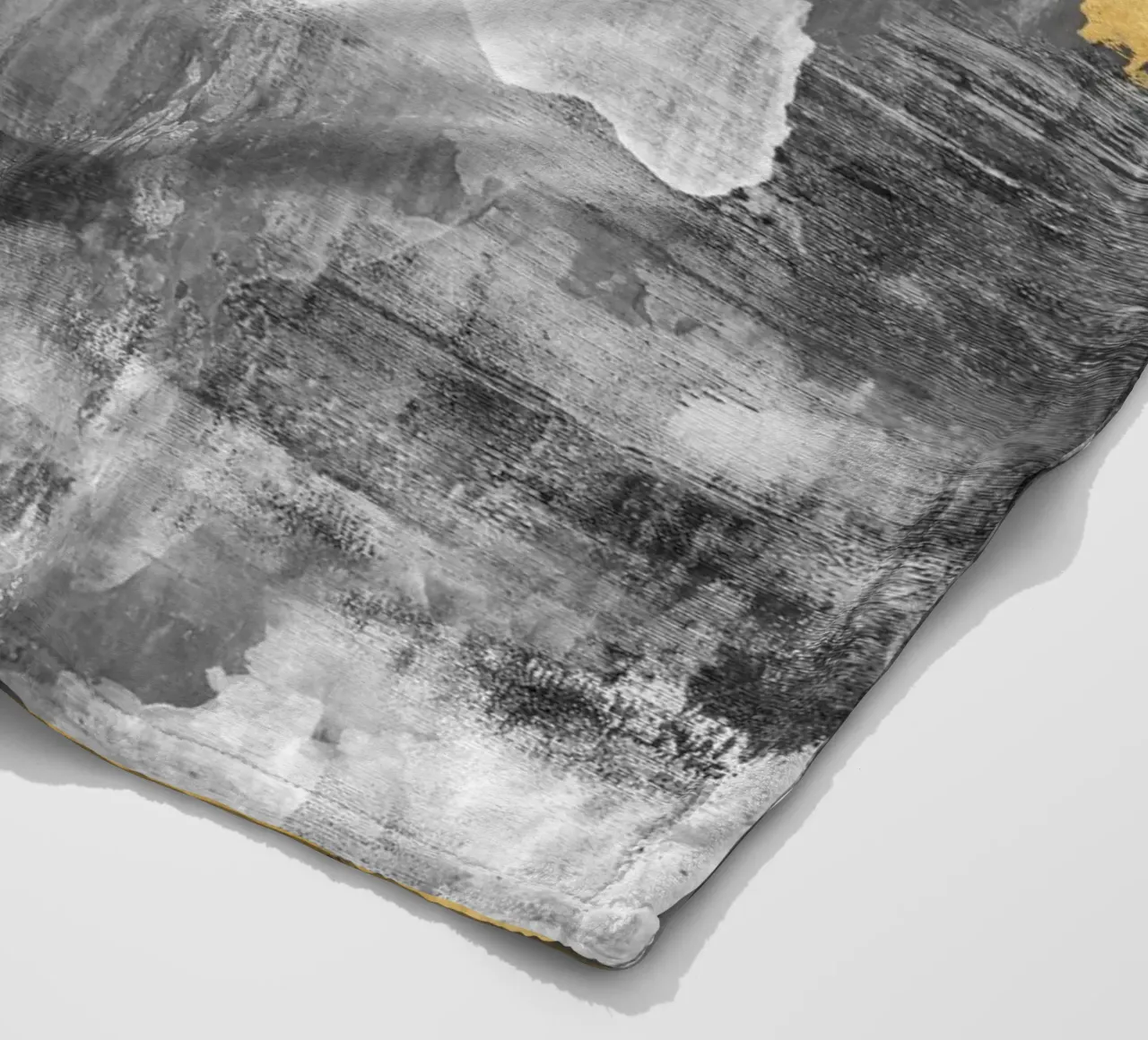 abstract brushstrokes modern art 2 coperta in pile da vintageshop