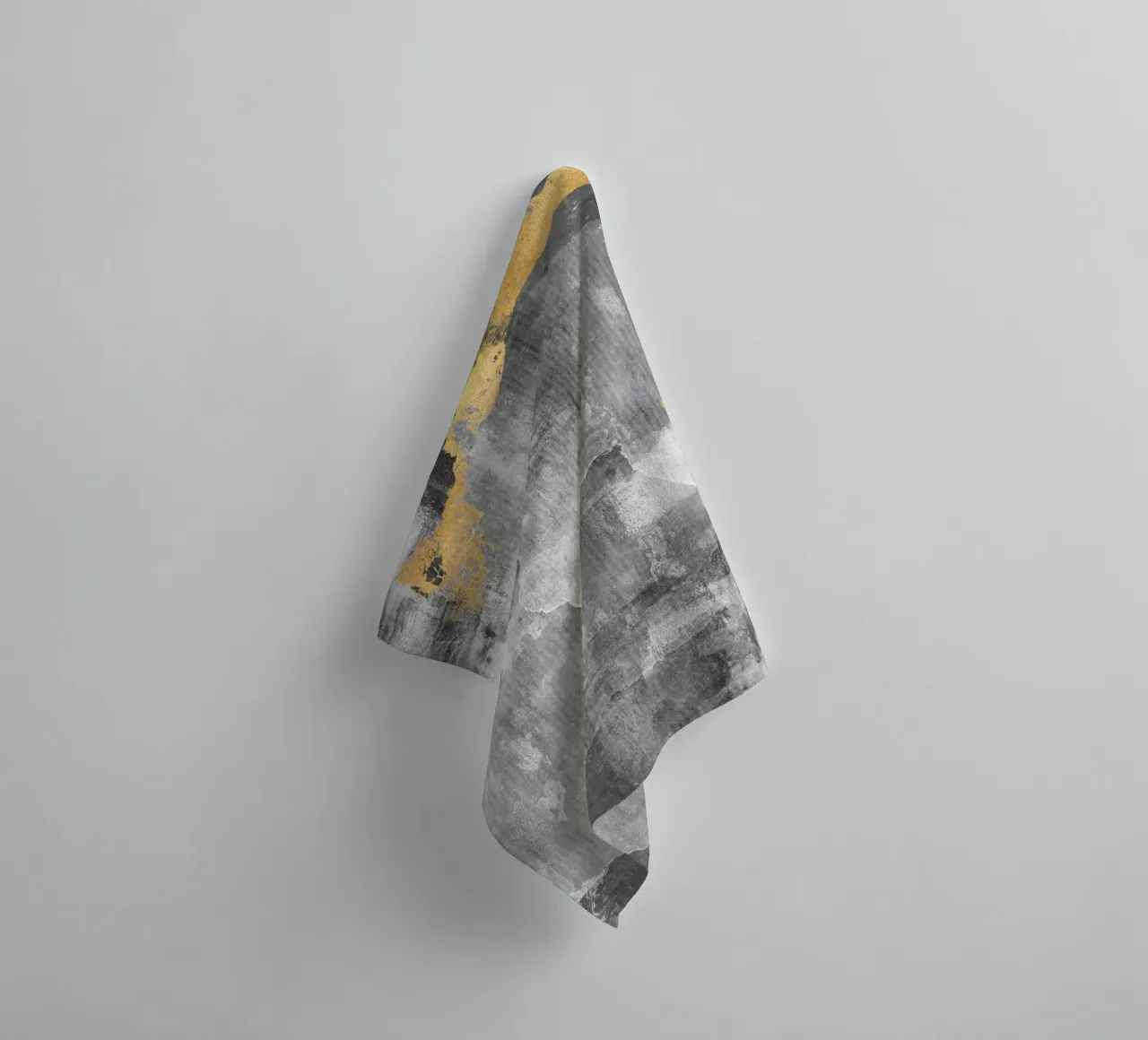 abstract brushstrokes modern art 2 asciugamano da bagno da vintageshop
