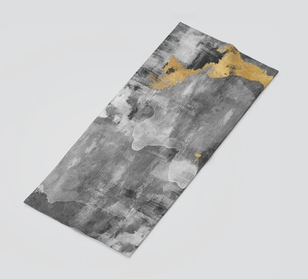 abstract brushstrokes modern art 2 telo mare da vintageshop